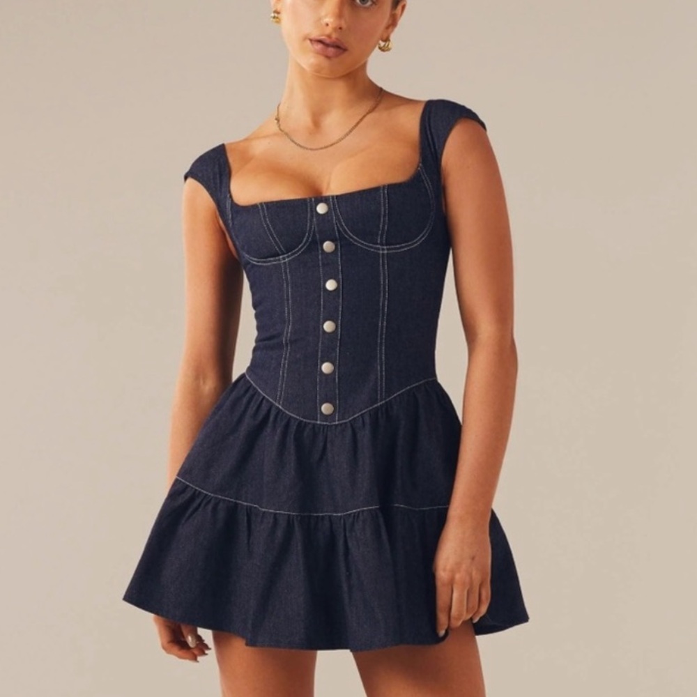 Pepper mayo Isabelle denim dress